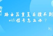 路由器重置后搜不到wifi信号怎么办？