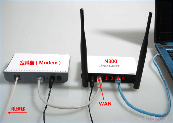 腾达(Tenda)N300 V2无线路由器怎么设置  第2张