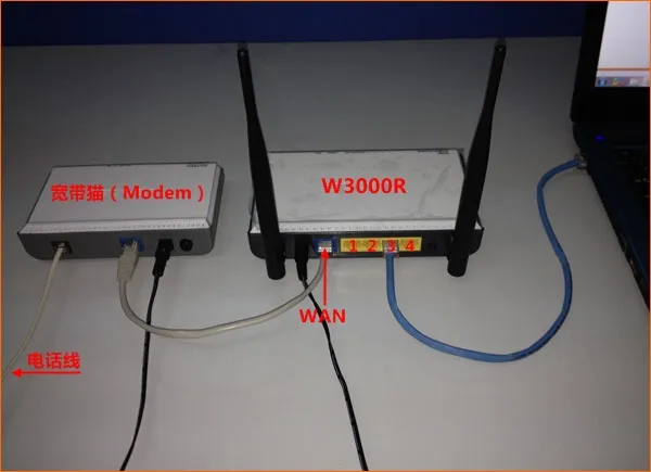 腾达(Tenda)W3000R无线路由器怎么设置  第2张