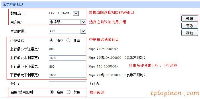 tplinkwifi怎么单wan口带宽控制  第6张